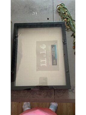 11x14 Shadow Box Frame Studio Décor Belmont Black Display Case New open package